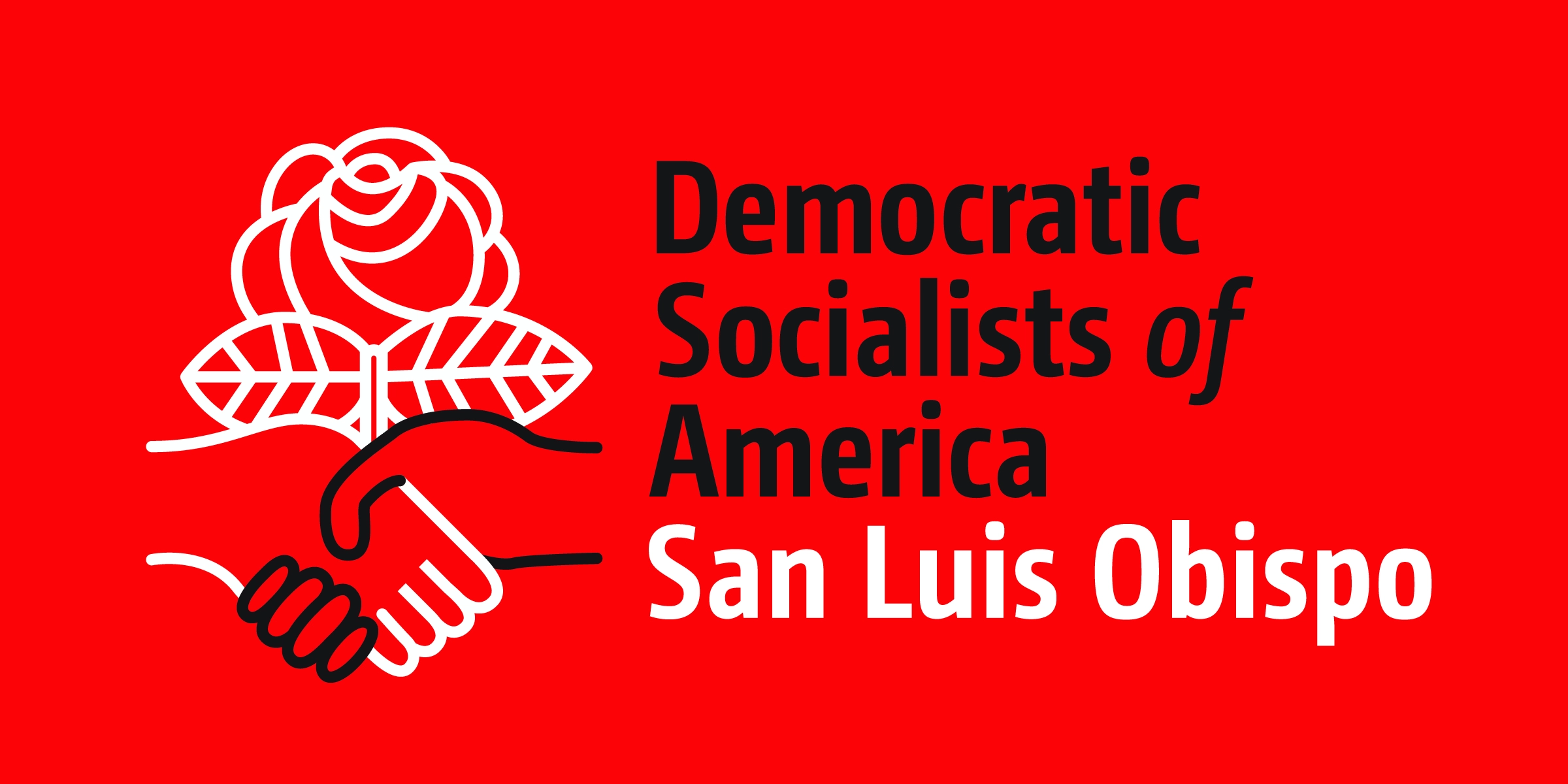 the logo of DSA San Luis Obispo