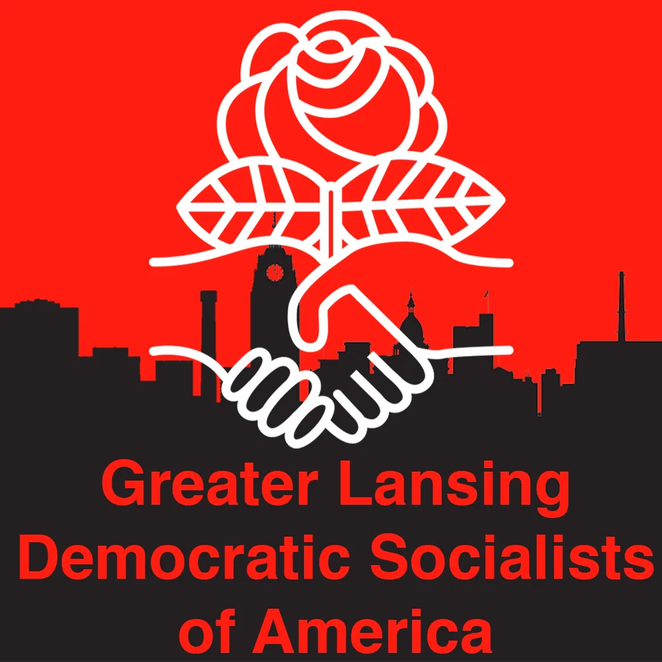 the logo of Greater Lansing DSA