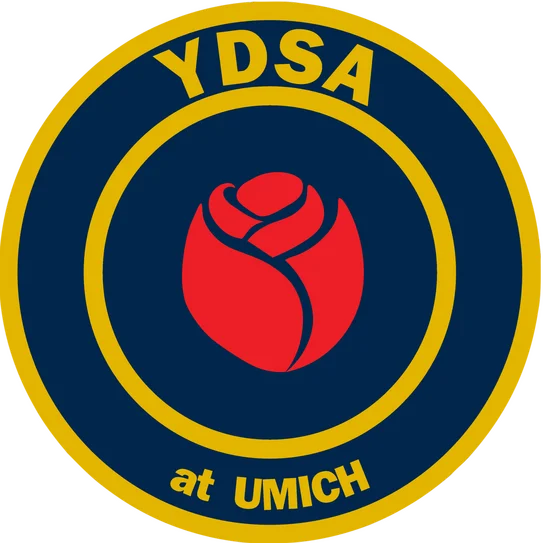 the logo of Michigan Specter - University of Michigan YDSA