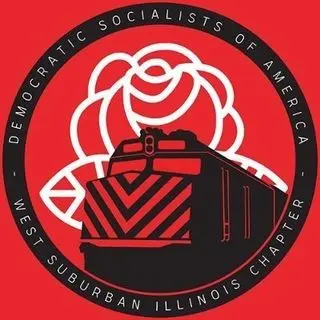 the logo of West Suburban Illinois DSA